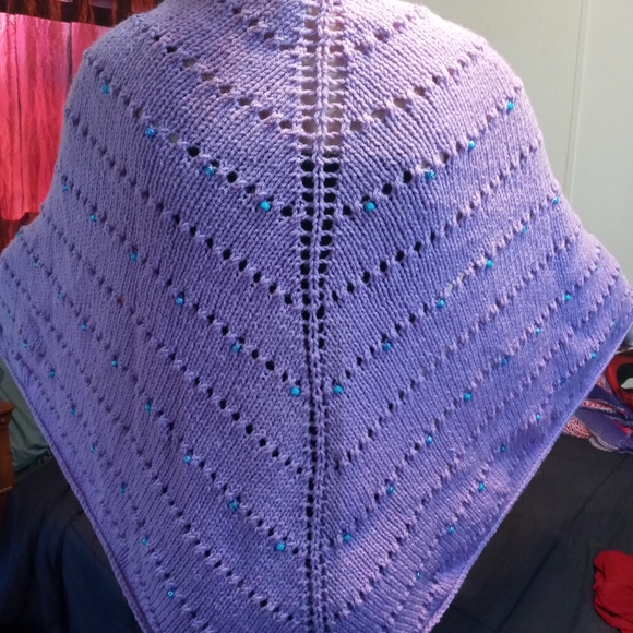 Handmade Accessories - Hand Knitted Shawl